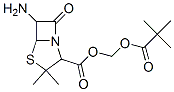 PIVALOYLOXYMETHYL 6-AMINOPENICILANATE Structure