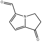 1H-Pyrrolizine-5-carboxaldehyde, 2,3-dihydro-1-oxo- (9CI) 구조식 이미지