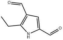 1H-Pyrrole-2,4-dicarboxaldehyde, 5-ethyl- (9CI) Structure