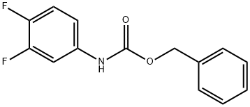 benzyl 3,4-difluorophenylcarbaMate Structure