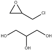1,2,3-프로판트리올, 중합체, (클로로메틸)옥시란 함유 구조식 이미지