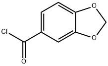 Piperonyloyl chloride 구조식 이미지