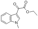 ethyl 2-(1-methylindol-3-yl)-2-oxo-acetate Structure