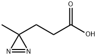 3-(3-Methyl-3H-diazirine-3-yl)propionic acid 구조식 이미지