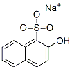 sodium 2-hydroxynaphthalene-1-sulphonate Structure