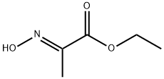프로판산,2-(하이드록시이미노)-,에틸에스테르,(2E)-(9CI) 구조식 이미지