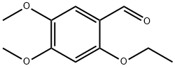 벤즈알데히드,2-에톡시-4,5-디메톡시-(9CI) 구조식 이미지