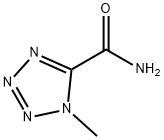 1-Methyl-1H-tetrazole-5-carboxaMide Structure