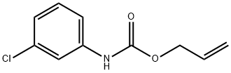 3-Chlorophenylcarbamic acid allyl ester Structure