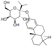 .alpha.-D-Galactopyranoside, (4bS,8aS)-4b,5,6,7,8,8a,9,10-octahydro-4b,8,8-trimethyl-1-(1-methylethyl)-2-phenanthrenyl 구조식 이미지