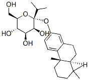 .alpha.-D-Mannopyranoside, (4bS,8aS)-4b,5,6,7,8,8a,9,10-octahydro-4b,8,8-trimethyl-1-(1-methylethyl)-2-phenanthrenyl 구조식 이미지