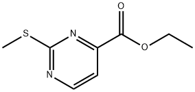 250726-39-7 ETHYL 2-(METHYLTHIO)PYRIMIDINE-4-CARBOXYLATE