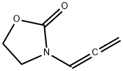 2-Oxazolidinone,3-(1,2-propadienyl)-(9CI) Structure