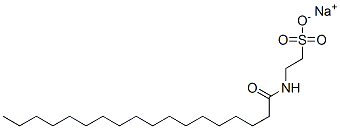 N-Stearoyltaurine sodium salt Structure