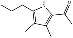 Ethanone, 1-(3,4-dimethyl-5-propyl-1H-pyrrol-2-yl)- (9CI) 구조식 이미지