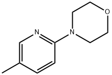 4-(5-메틸피리딘-2-일)모르폴린 구조식 이미지