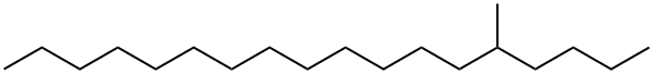 5-Methyloctadecane Structure