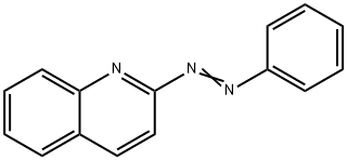 2-(페닐아조)퀴놀린 구조식 이미지