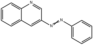 3-(Phenylazo)quinoline Structure