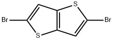 2,5-DIBROMOTHIENO[3,2-B]THIOPHENE Structure