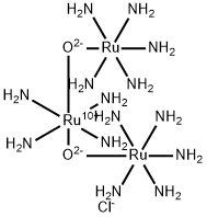 Tetradecaamminedi-mu-oxotriruthenium(6+) hexachloride 구조식 이미지