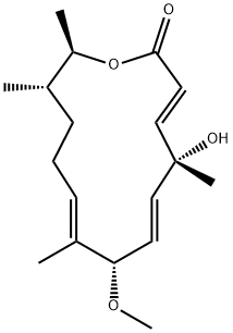 albocycline Structure