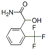 벤젠아세트아미드,-알파–히드록시-2-(트리플루오로메틸)- 구조식 이미지