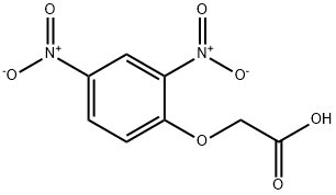 2-(2,4-dinitrophenoxy)acetic acid Structure