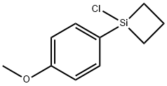 1-(4-METHOXYPHENYL)-1-CHLOROSILACYCLOBUTANE Structure