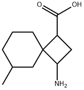 스피로[3.5]노난-1-카르복실산,3-아미노-6-메틸-(9CI) 구조식 이미지