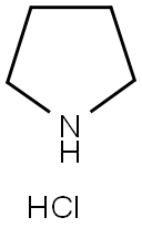 PYRROLIDINEHYDROCHLORIDE Structure