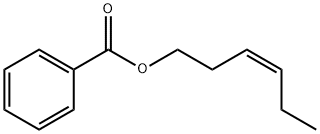 cis-3-Hexenyl benzoate 구조식 이미지