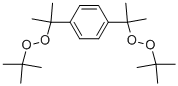 1,4(또는 1,3)-비스[(t-부틸퍼옥시)이소프로필]벤젠 구조식 이미지