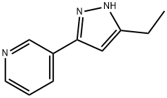 3-(5-ETHYL-1H-PYRAZOL-3-YL)PYRIDINE Structure