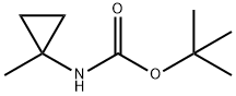 Carbamic acid, (1-methylcyclopropyl)-, 1,1-dimethylethyl ester (9CI) 구조식 이미지