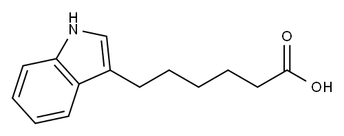 6-(1H-INDOL-3-YL)HEXANOIC ACID Structure