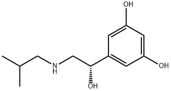 1,3-Benzenediol, 5-[(1S)-1-hydroxy-2-[(2-methylpropyl)amino]ethyl]- (9CI) 구조식 이미지