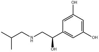 1,3-Benzenediol, 5-[(1R)-1-hydroxy-2-[(2-methylpropyl)amino]ethyl]- (9CI) Structure