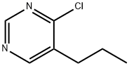 4-CHLORO-5-PROPYLPYRIMIDINE Structure