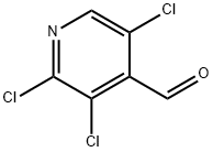 2,3,5-Trichloropyridine-4-carboxaldehyde 구조식 이미지