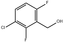 3-CHLORO-2,6-DIFLUOROBENZYL ALCOHOL 구조식 이미지