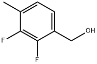 Benzenemethanol, 2,3-difluoro-4-methyl- (9CI) Structure