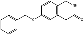 1,4-DIHYDRO-6-PHENYLMETHOXY-3(2H)-ISOQUINOLINONE Structure