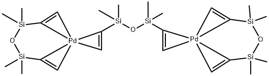 1,3-DIVINYL-1,1,3,3-TETRAMETHYLDISILOXANEPALLADIUM(0) Structure
