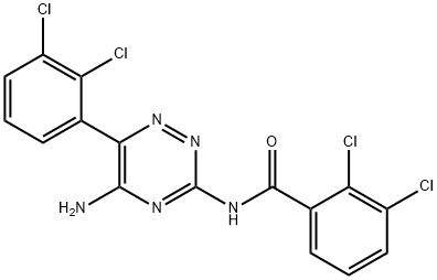 3-(2,3-DichlorobenzaMido) LaMotrigine Structure