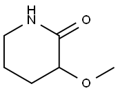3-Methoxy-2-Piperidone 구조식 이미지