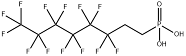 (3,3,4,4,5,5,6,6,7,7,8,8,8-트리데카플루오로옥트-1-일)포스폰산 구조식 이미지