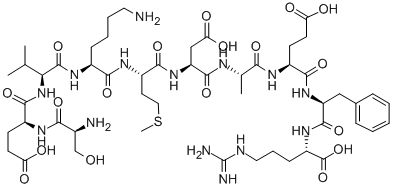 AMYLOID BETA/A4 PROTEIN PRECURSOR770 (667-676) 구조식 이미지