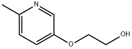 Ethanol, 2-[(6-methyl-3-pyridinyl)oxy]- (9CI) 구조식 이미지