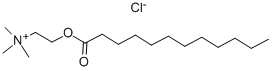 LAUROYLCHOLINE CHLORIDE 구조식 이미지